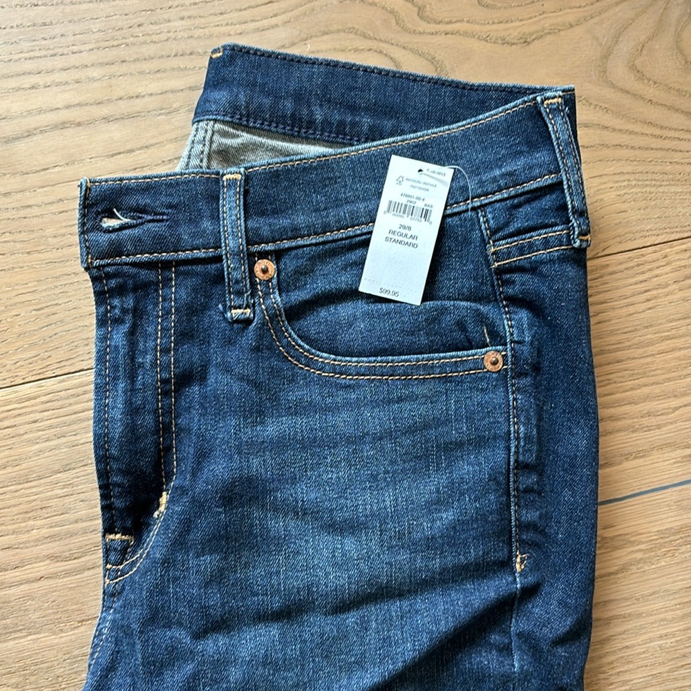 Gap true skinny mid rise jeans, 29, new with tags